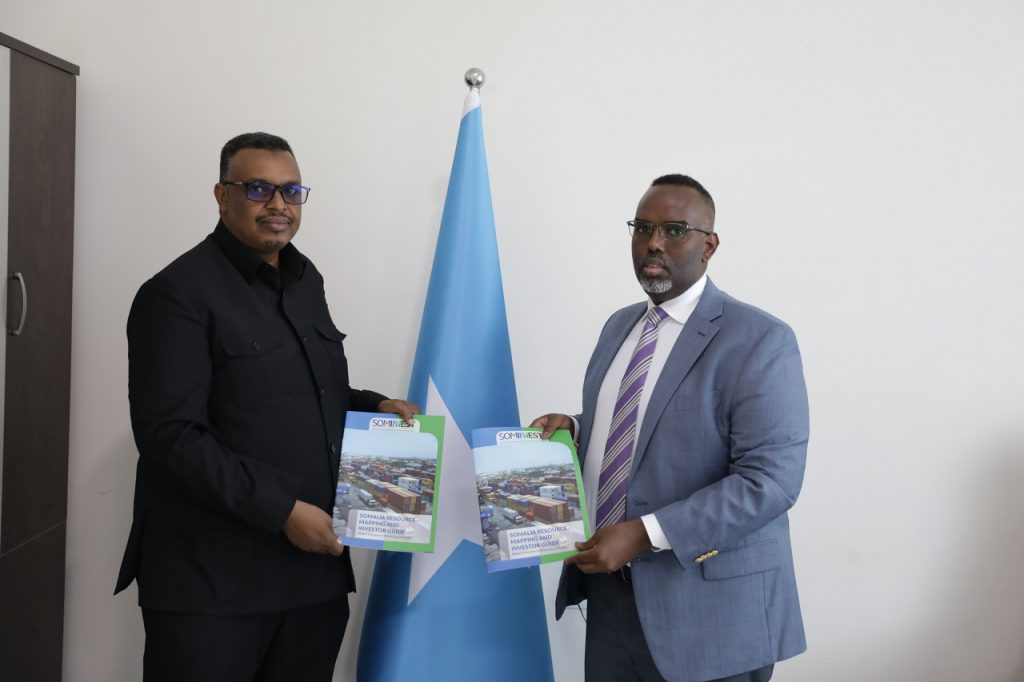 Mohamed Dubo with Somali Ambassador To Russia