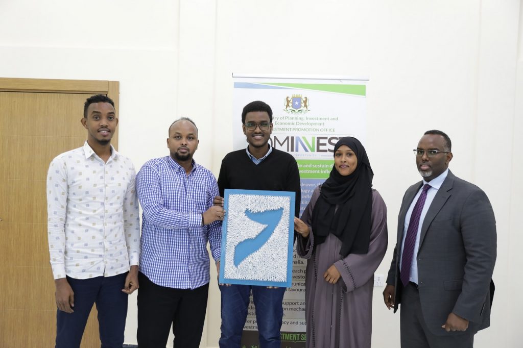 SOMINVEST Team with Abdikafi